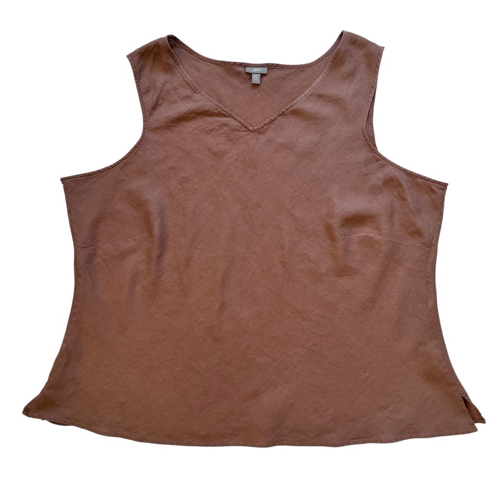 J. Jill Chocolate Brown Sleeveless Tank